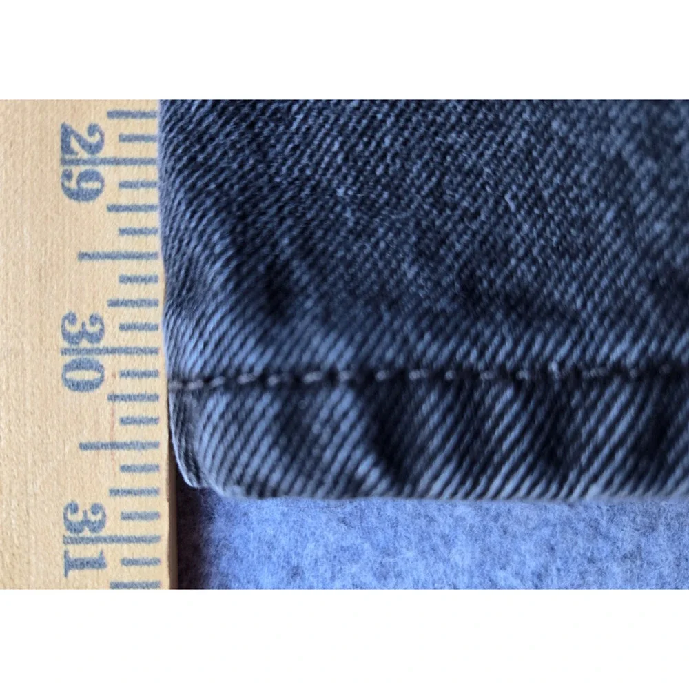 Levi's Men's 505 Jeans Charcoal Wash Straight Leg Med Rise 34x30.5